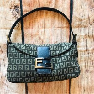 Authentic Classic Fendi shoulder bag